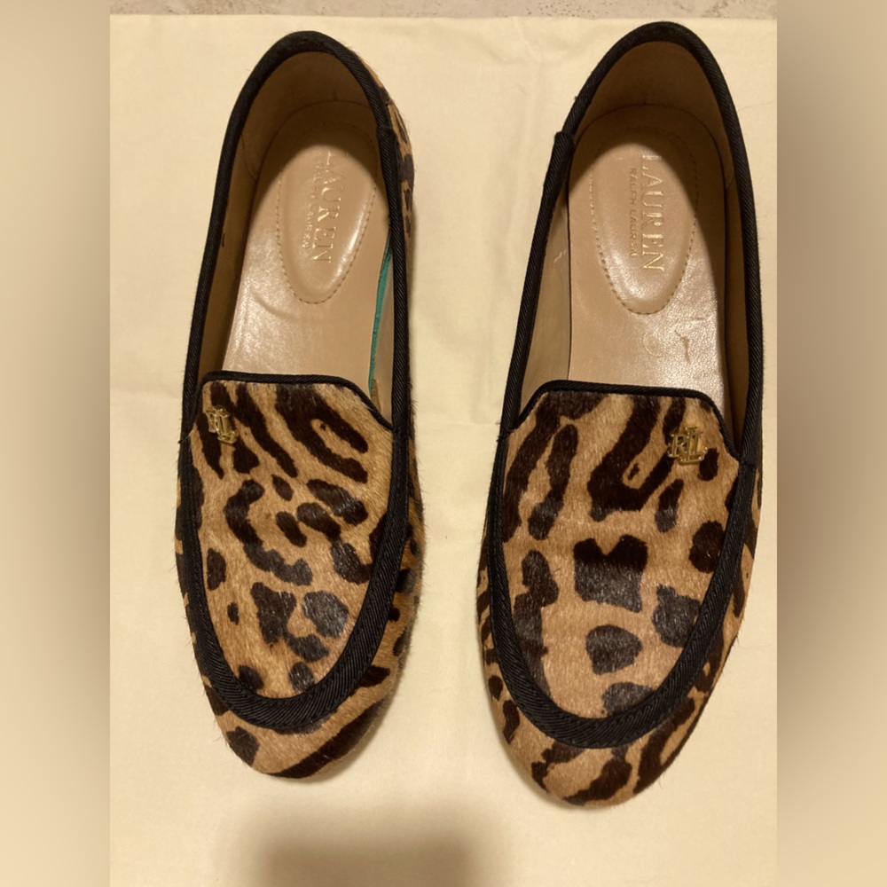 Animal print Ralph Lauren shoes Size 7 B